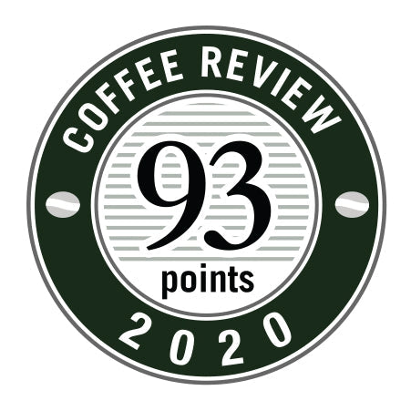 Coffee Review - 93 Points - Year 2020